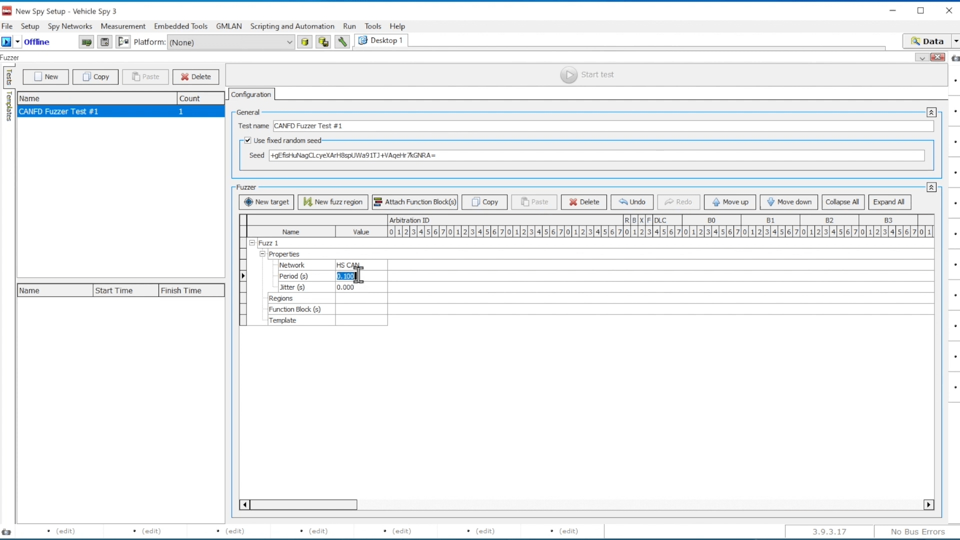 Target Configuration