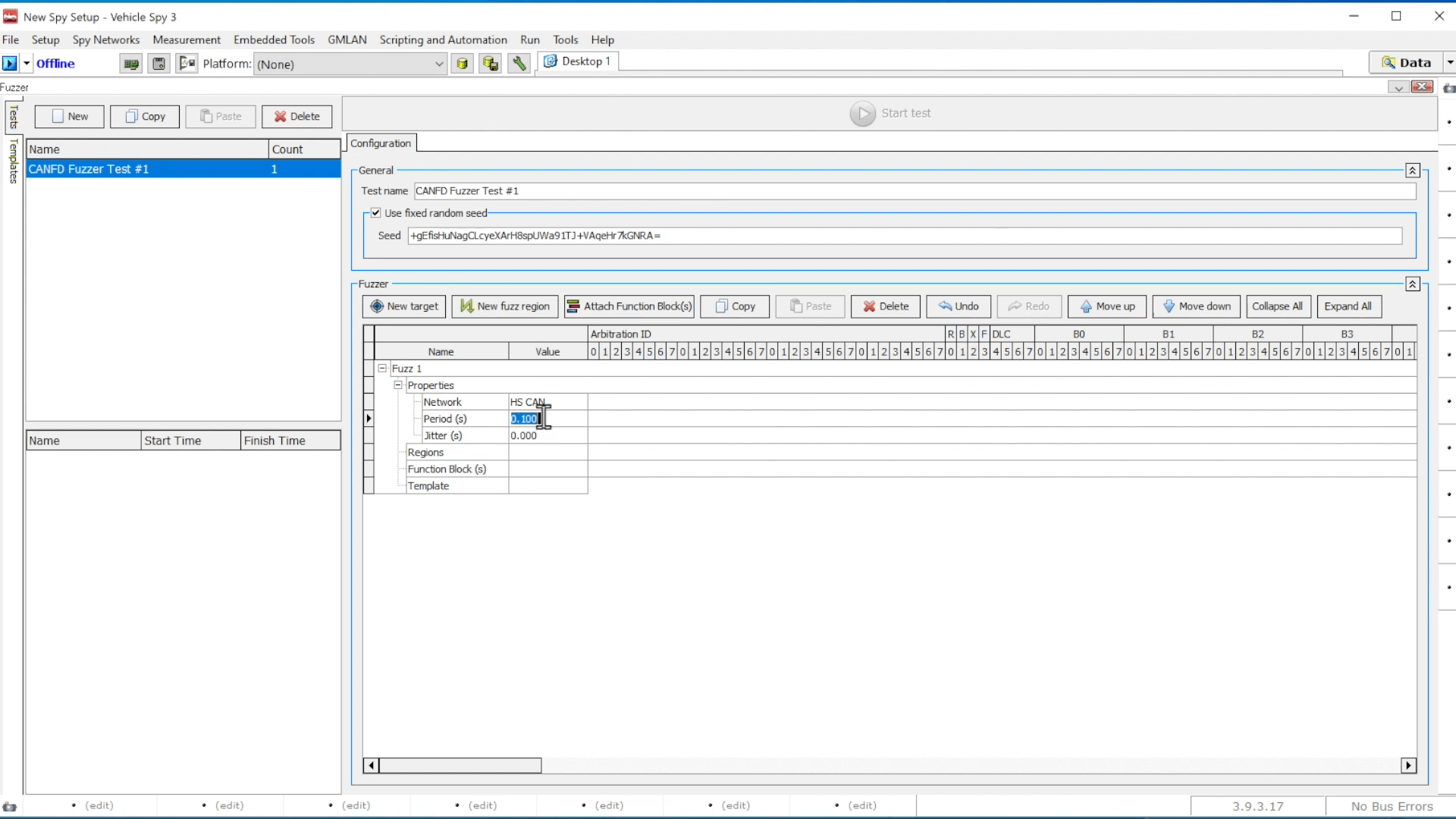 Target Configuration